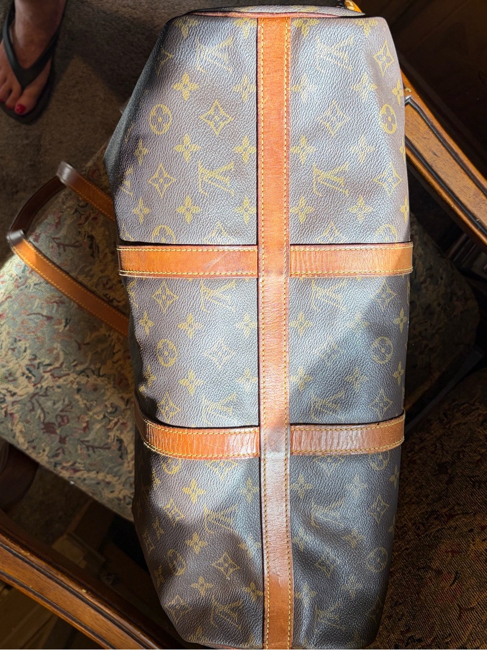 Authentic Louis Vuitton Monogram Sac Souple Shoulder Bag As-Is Needs Repair. - Picture 7 of 16